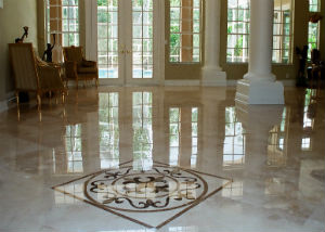MSP marble floor polishing