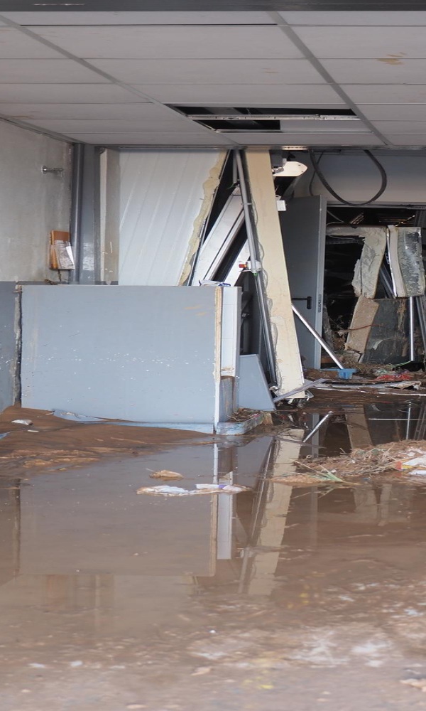 Flooded Basement Cleaning