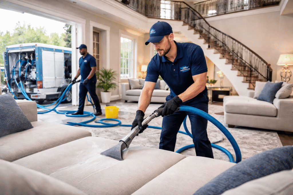 GreenStar HomePro Upholstery and Chair Cleaning, Deep Steam Cleaning Lake County, Cook County, DuPage County