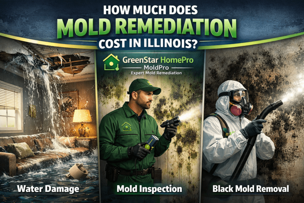 How Much Does Mold Remediation Cost in Illinois (2026 Guide)