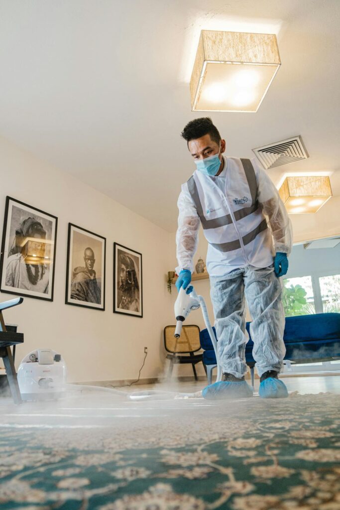 water damage restoration and carpet cleaning from certified technicians