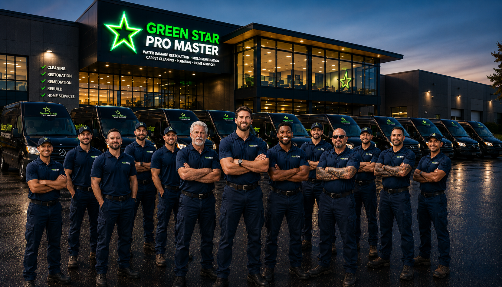 GreenStar ProClean service-MoldRemoval-WaterDamage-CarpetCleaning-Plumbing-Electrical-Maintenance-Group